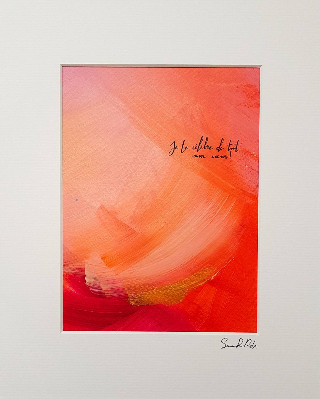 Hosanna | Peinture sur papier 1